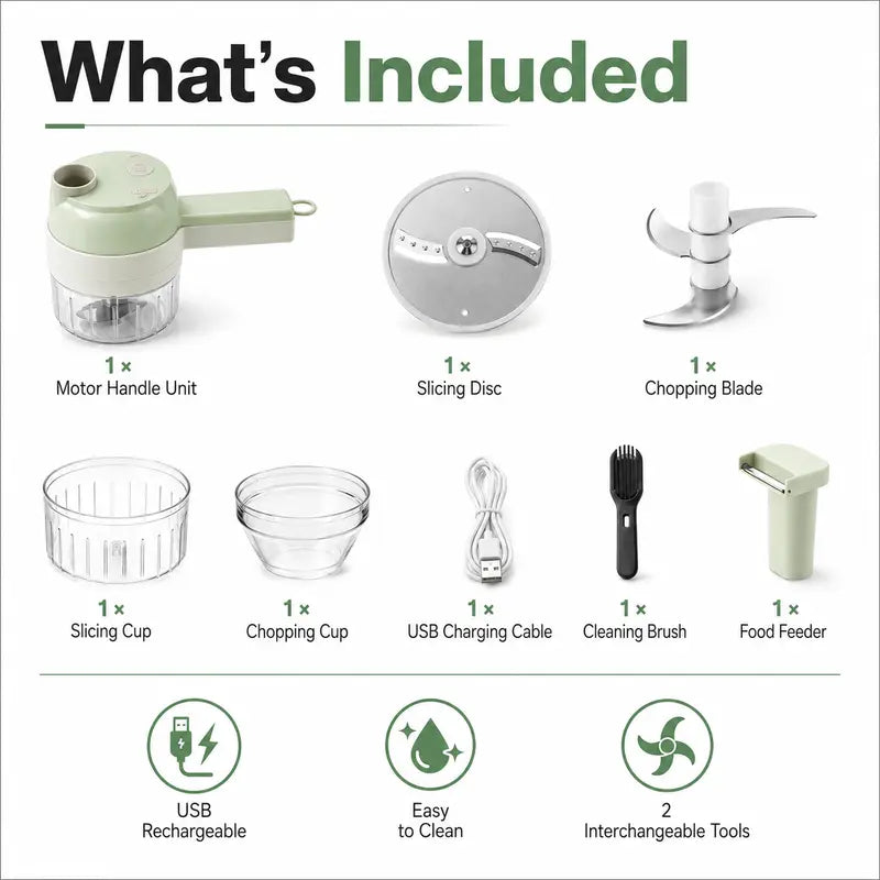 Prepio™ Electric Mini Chopper