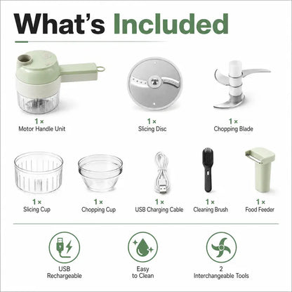 Prepio™ Electric Mini Chopper